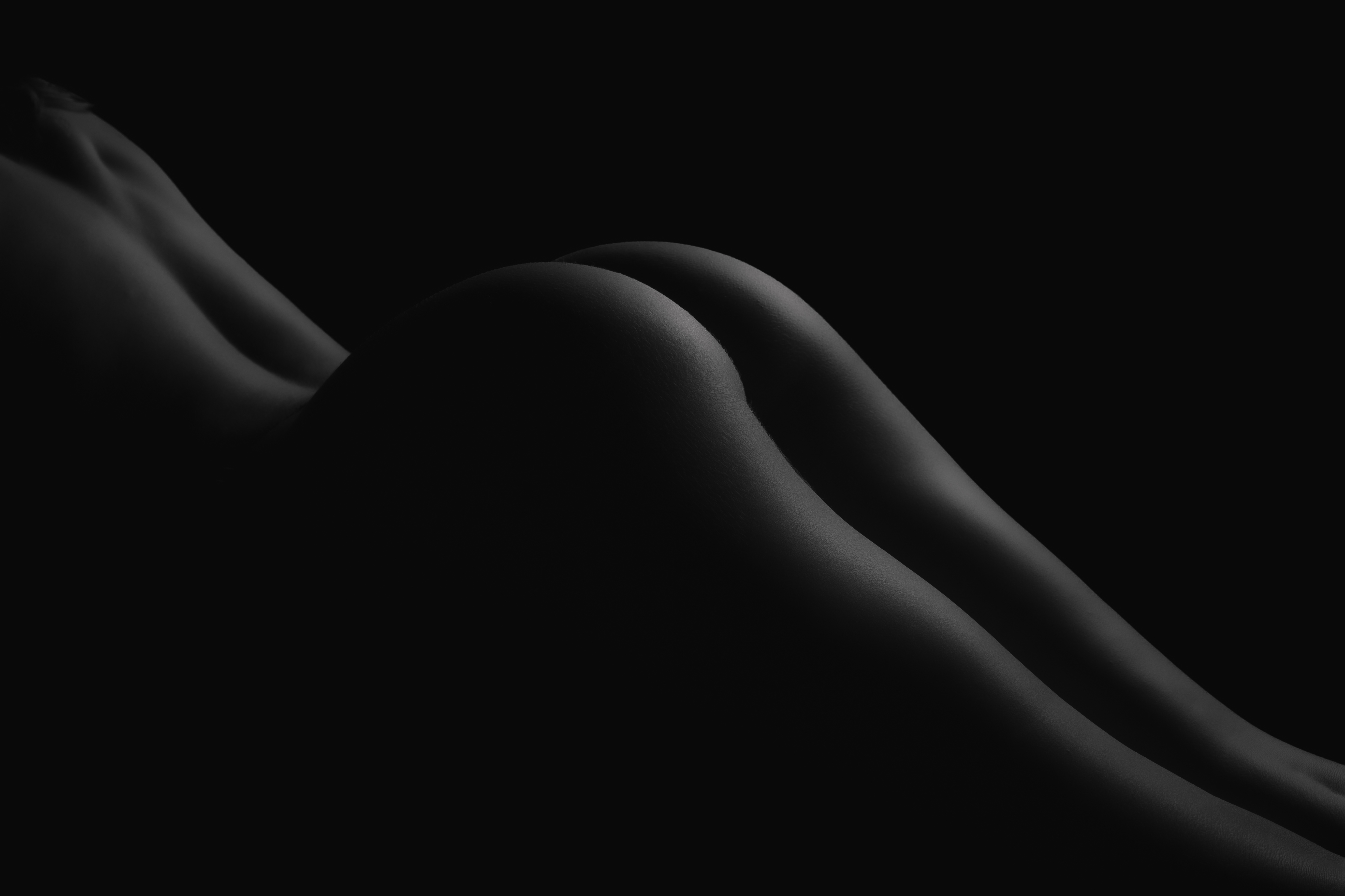 West Kelowna boudoir photographer — wide studio fine art portrait