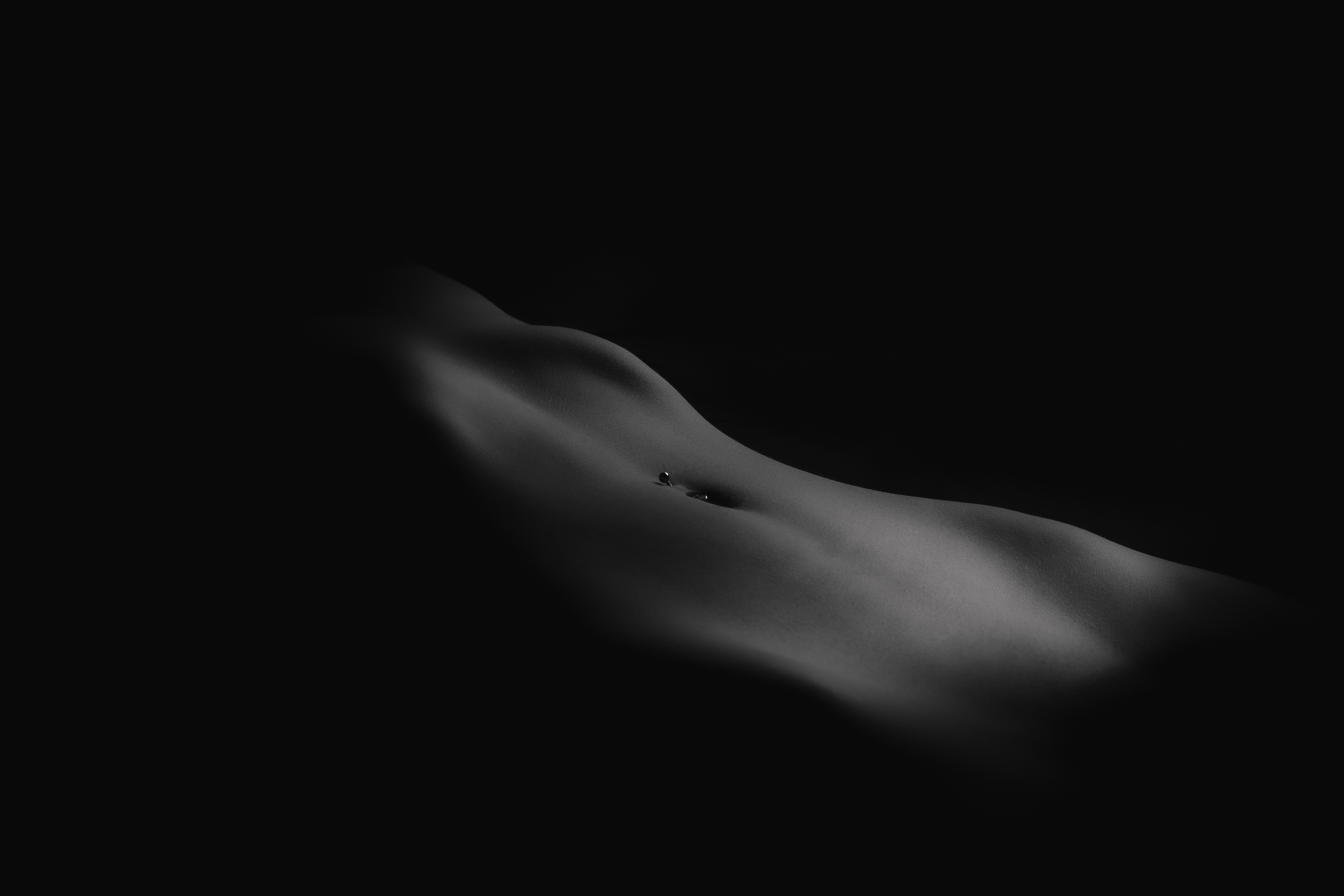 Boudoir photographer West Kelowna — wide fine art studio portrait