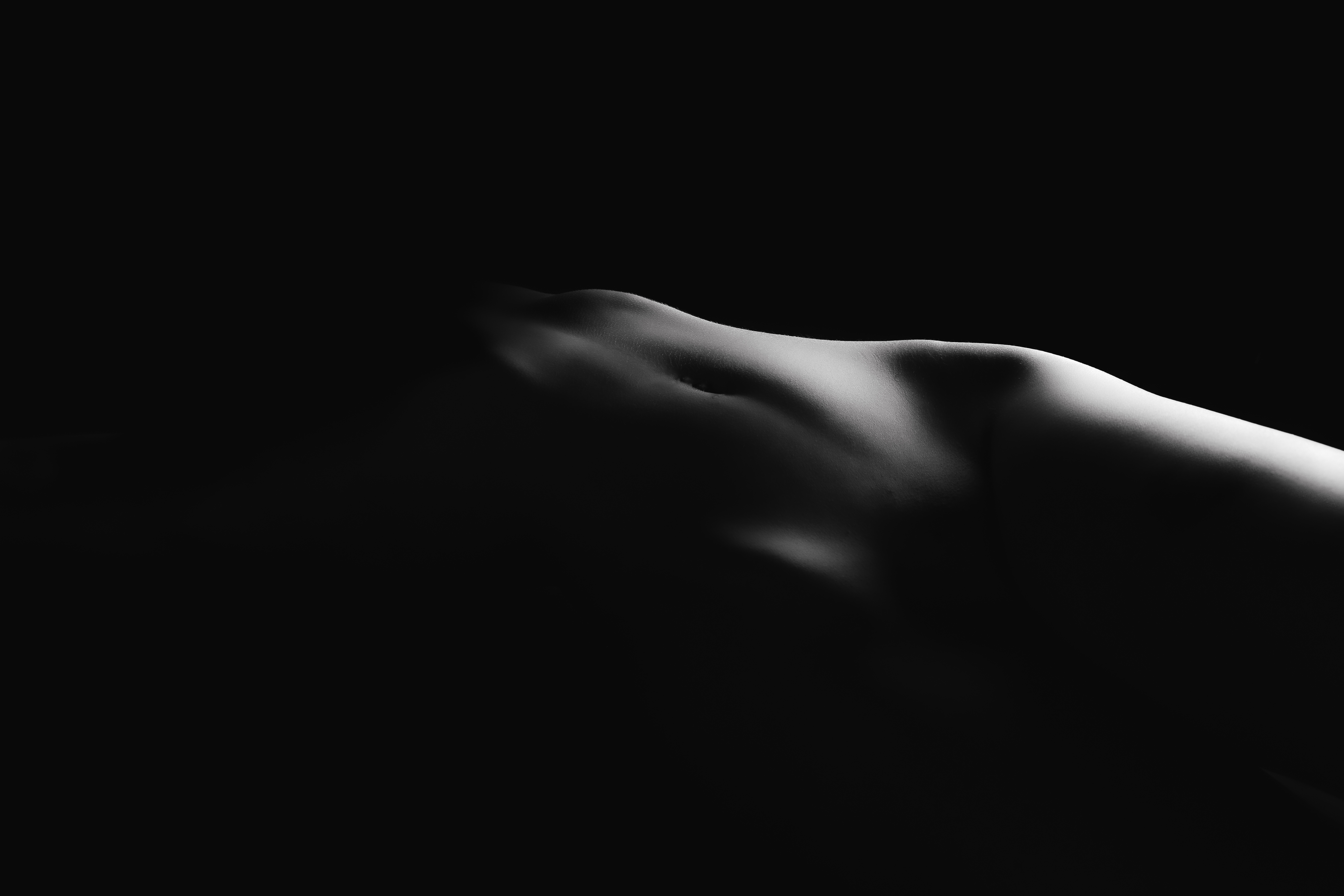Boudoir photography West Kelowna — wide fine art studio portrait