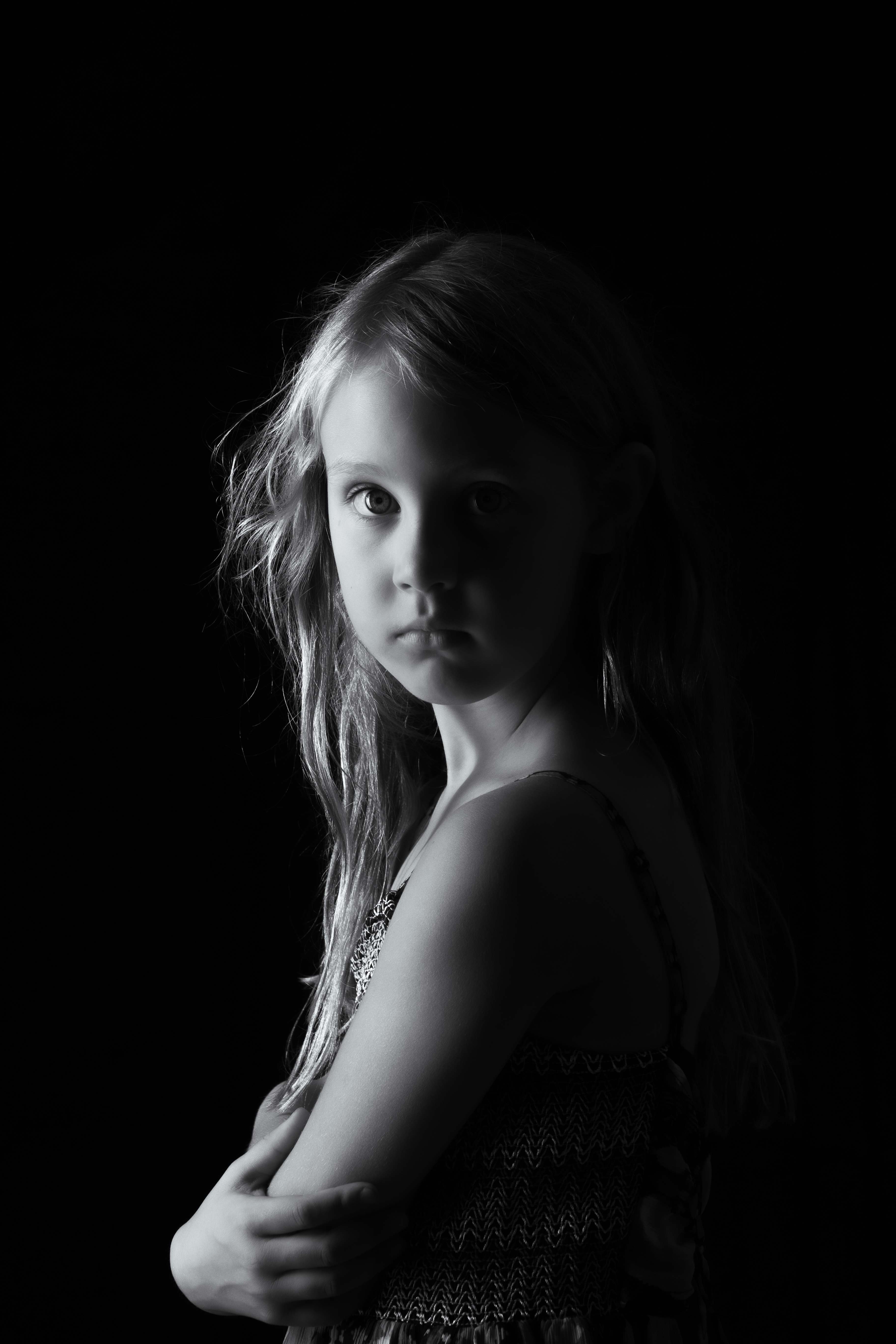 Portrait photographer West Kelowna — fine art studio portrait
