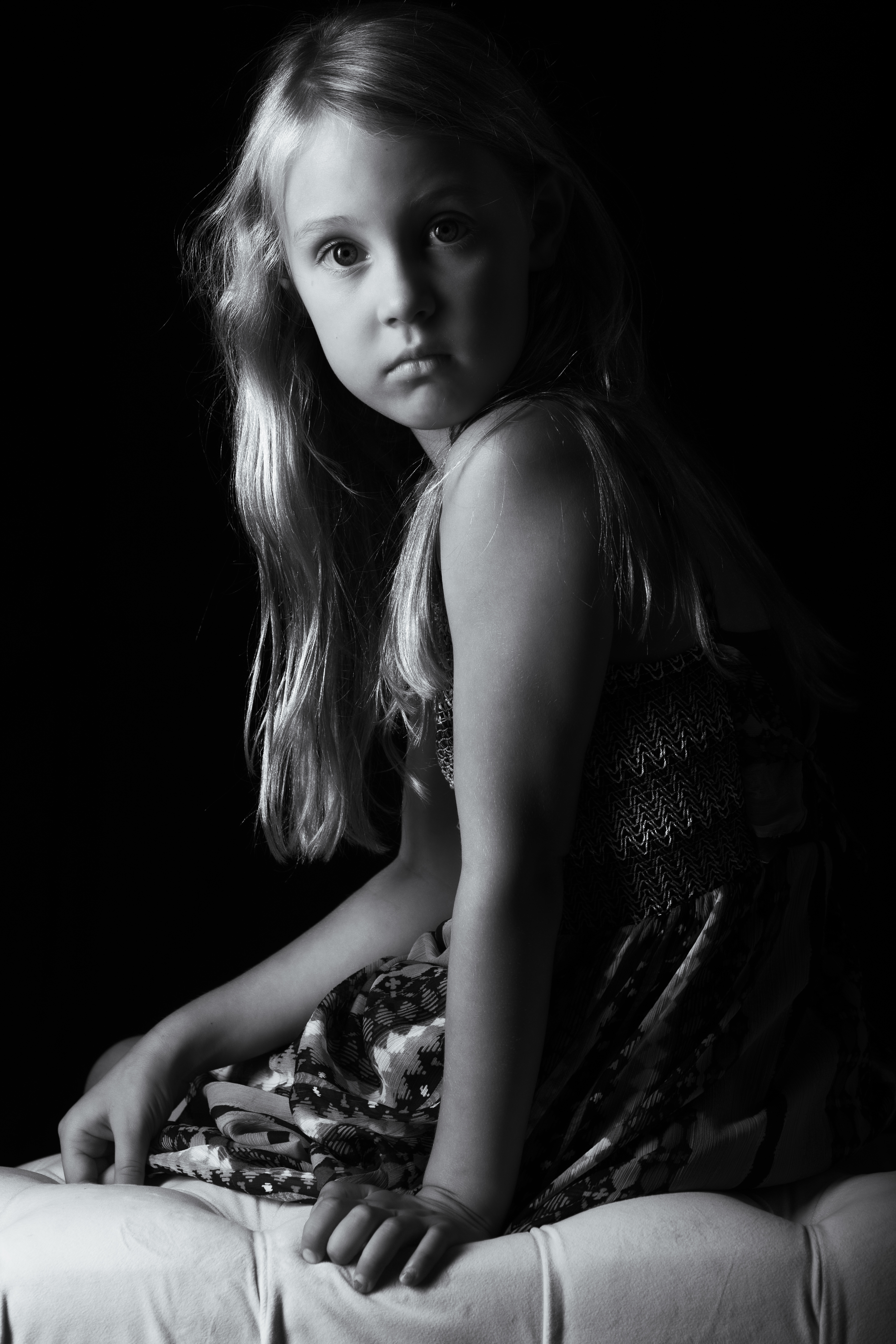 Fine art portrait photography West Kelowna — editorial studio portrait