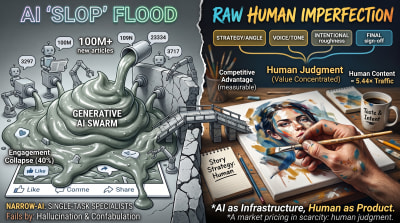 The 'AI Slop' Backlash: Why Audiences Are Craving Raw Human Imperfection
