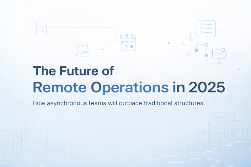 The Future of Remote Operations in 2025