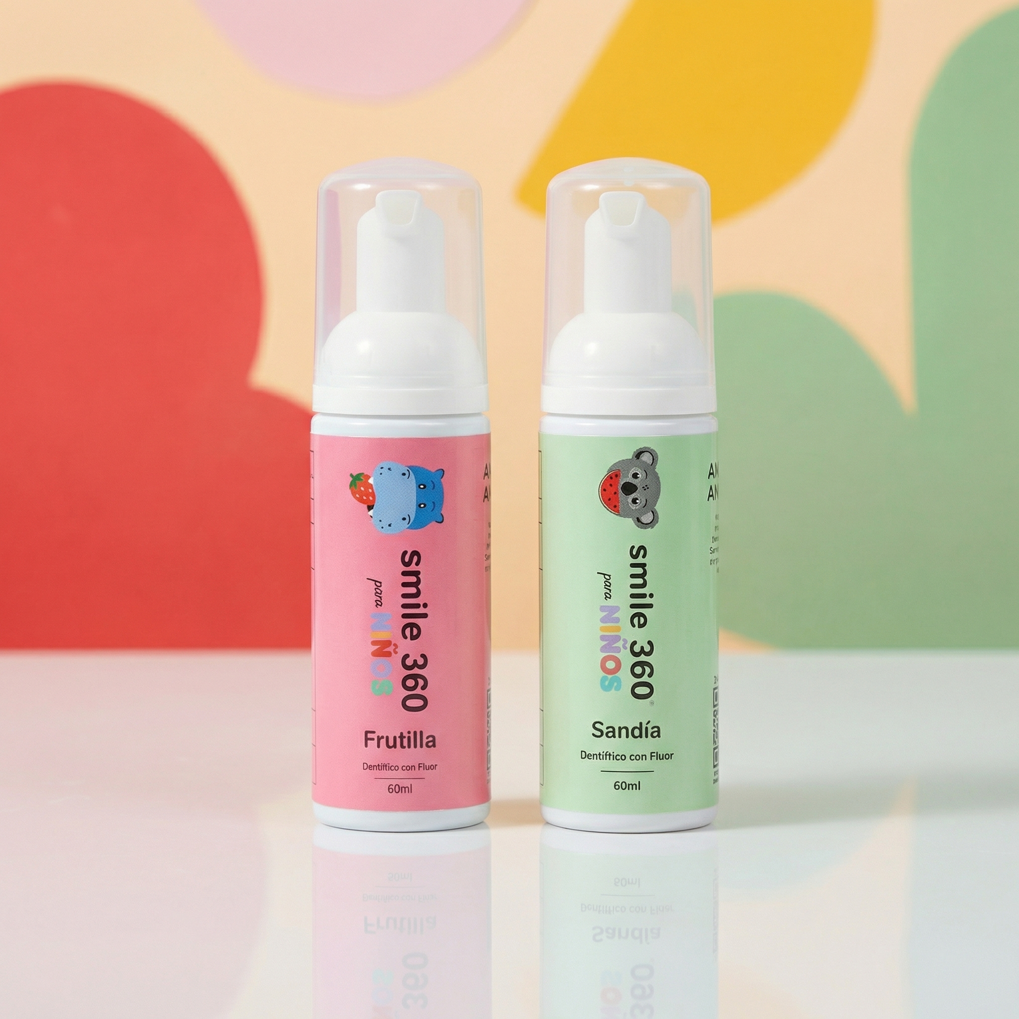 Dentífrico en espuma