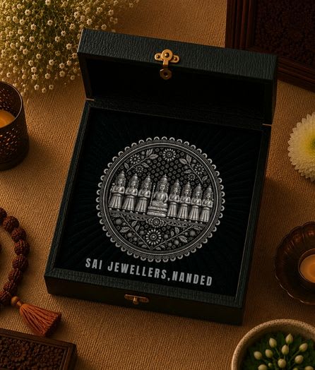 श्री भादरिया माता सिल्वर कॉइन | Shri Bhadariya Mata Silver Coin - View 1