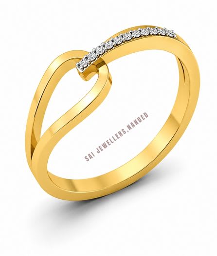 Infinity Gold Ring view 3