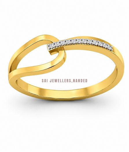 Infinity Gold Ring view 2