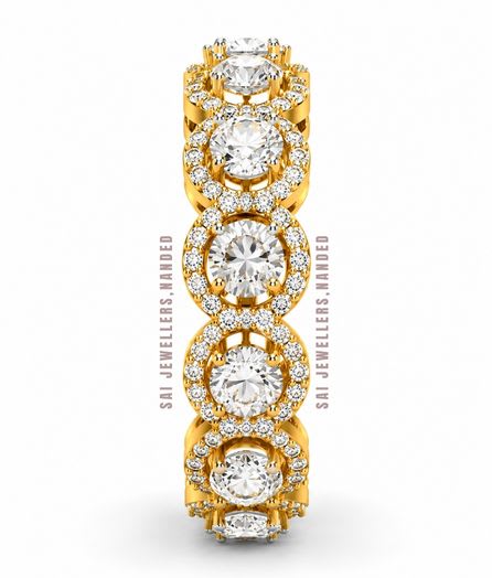 Eternity Gold Ring view 2