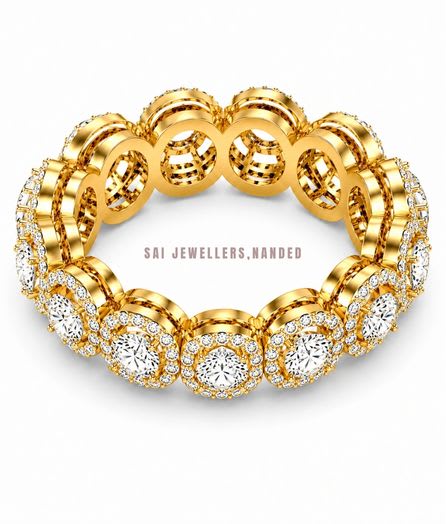 Eternity Gold Ring view 3