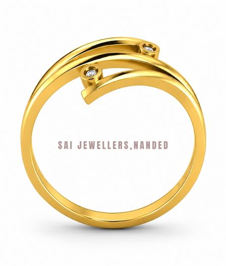Open Wrap Gold Ring view 3