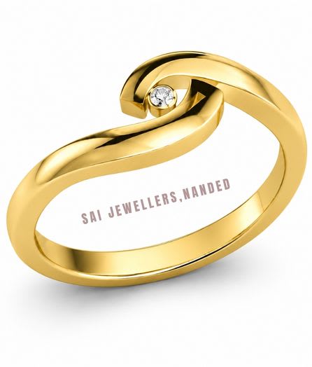 Twist Gold Ring view 3