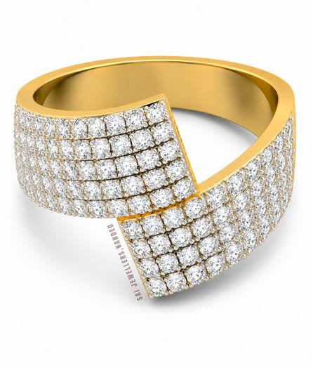 Statement Gold Ring view 3