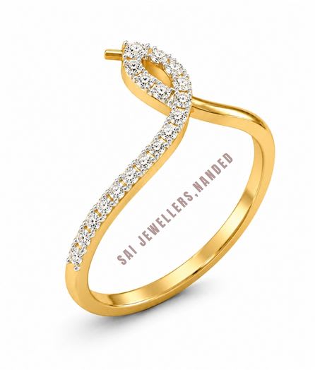 Twist Gold Ring view 3