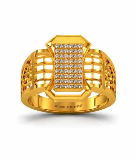 Regal Baroque Gold Ring view 2