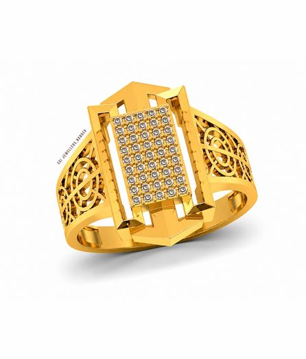 Royal Gate Gold Ring view 2