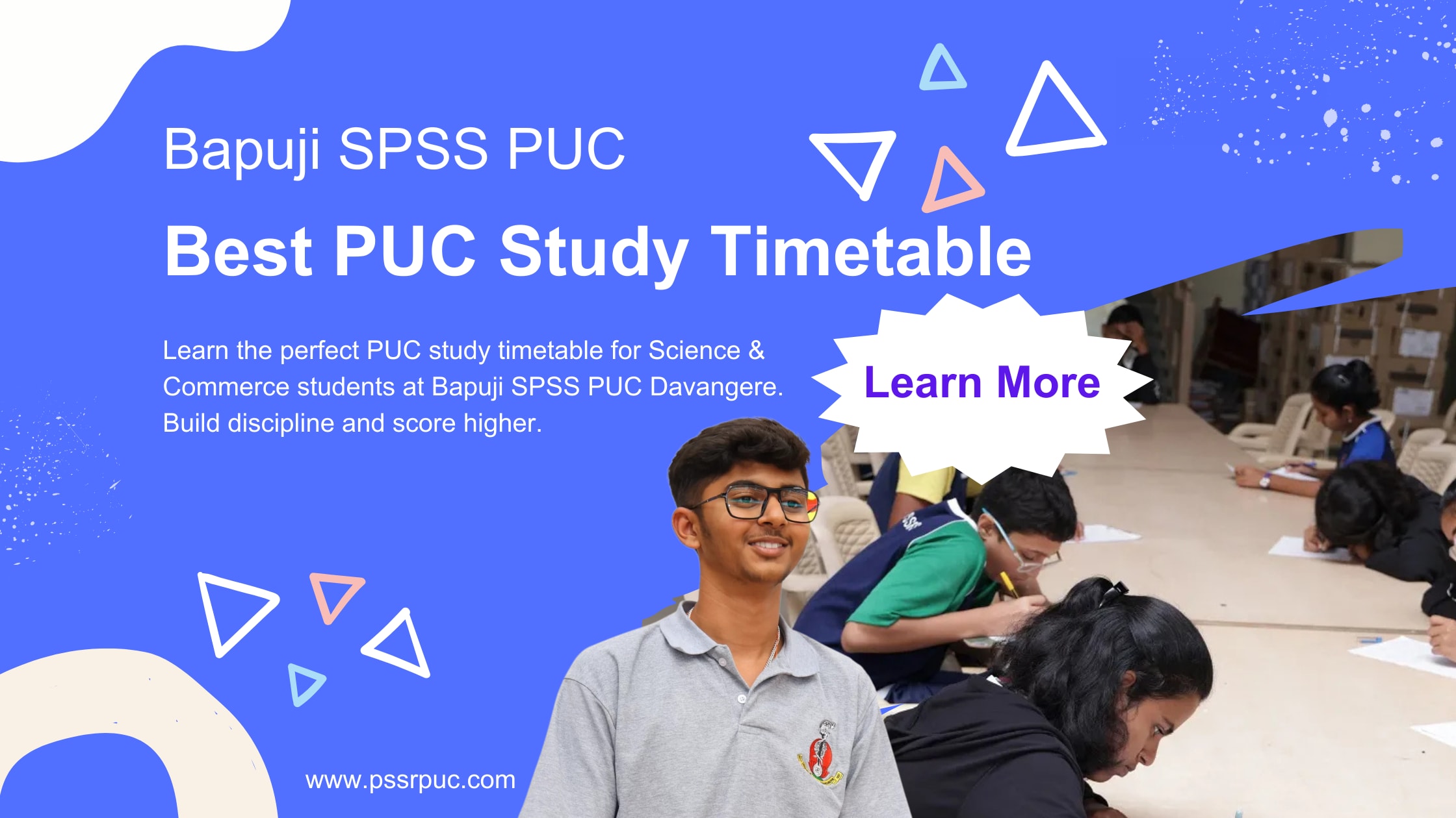 Best PUC Study Timetable for Science & Commerce
