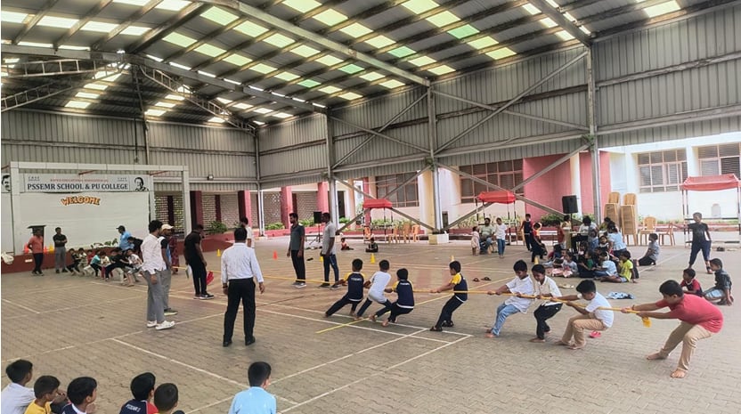 Tug of War Competition for CIE Boys of Classes I to V
