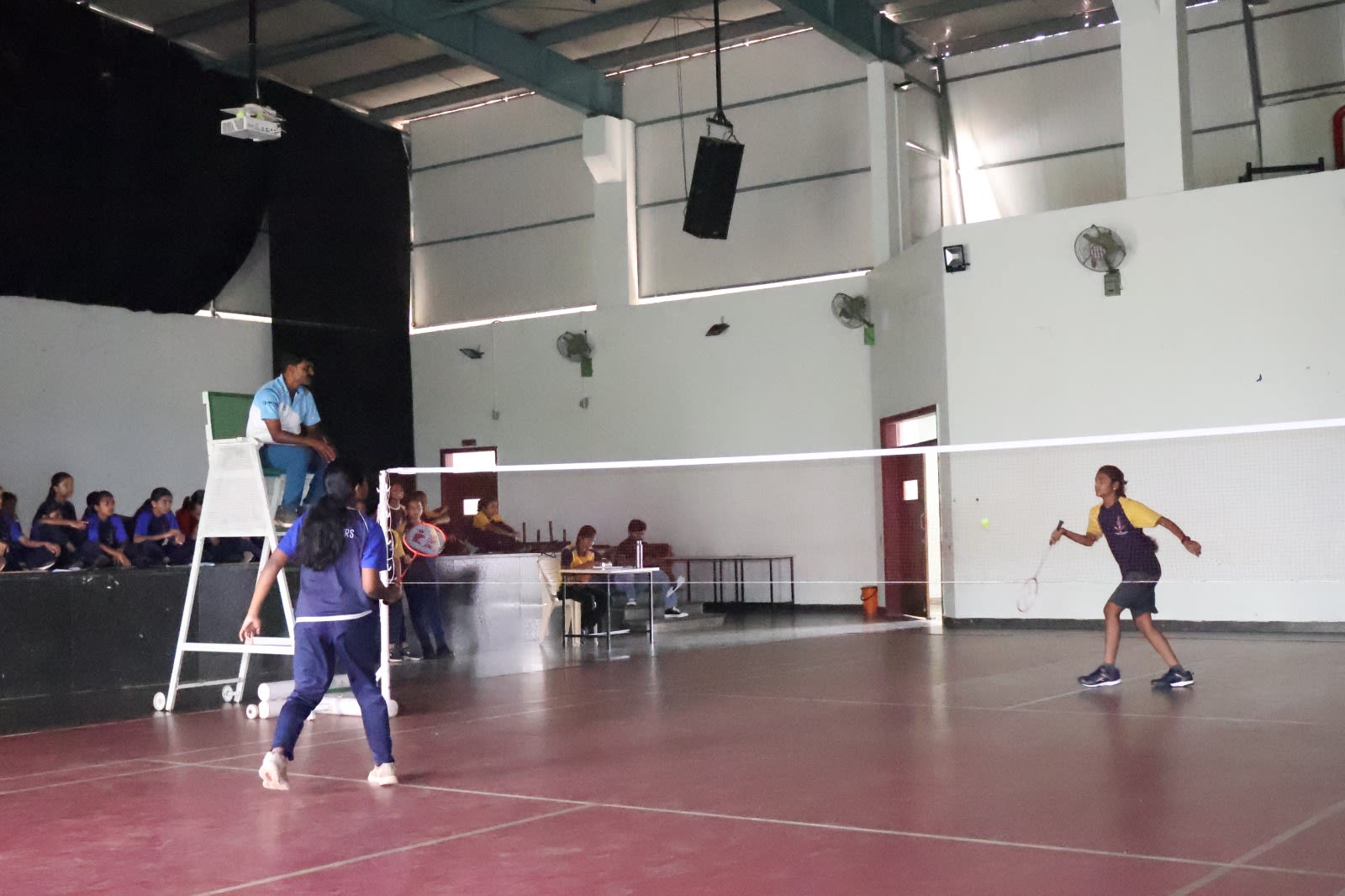 Inter-House Badminton and Table Tennis Competition for CBSE Girls of Classes VI to VII