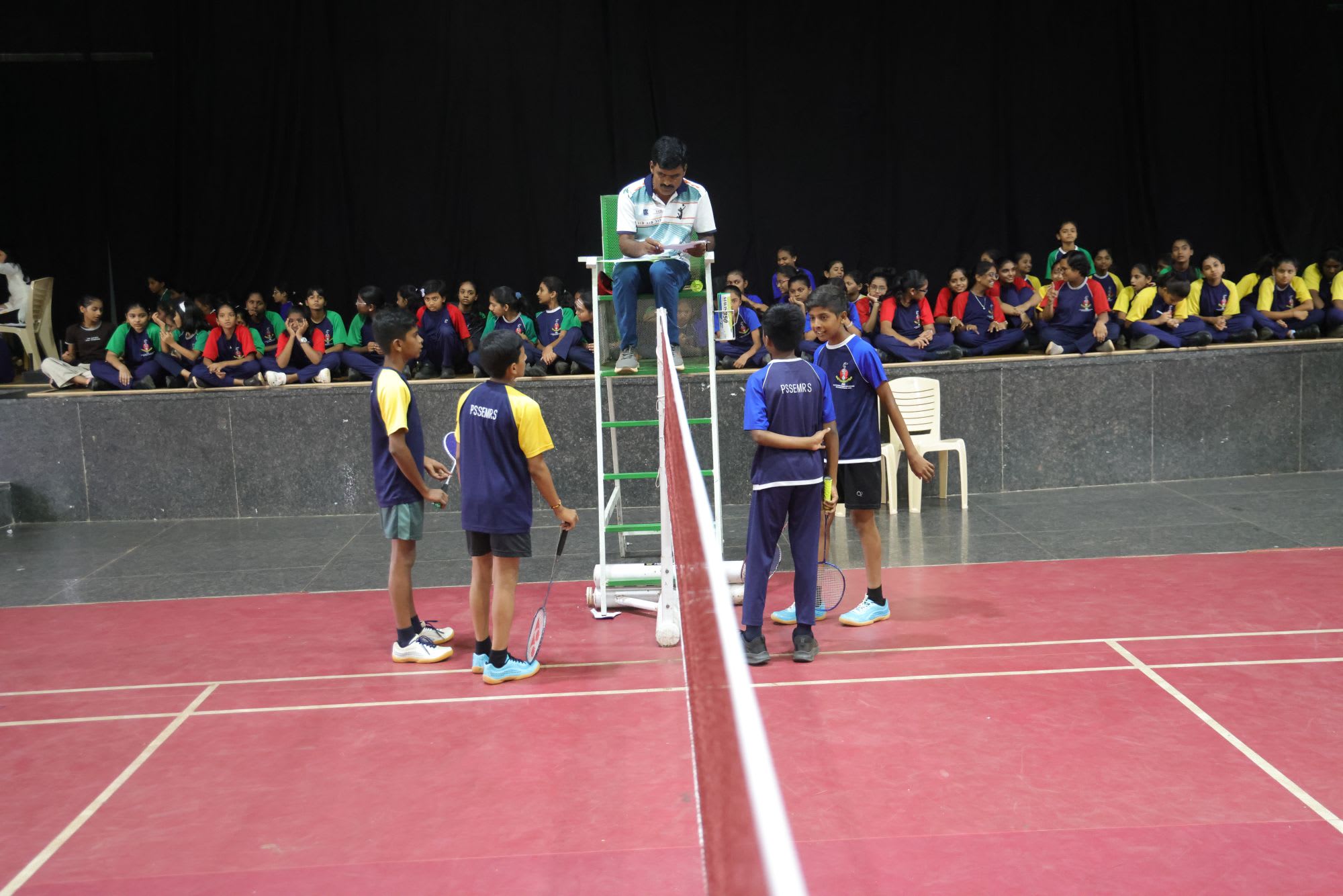 Inter-House Badminton and Table Tennis Competitions for CBSE Boys of Classes VI–VIII