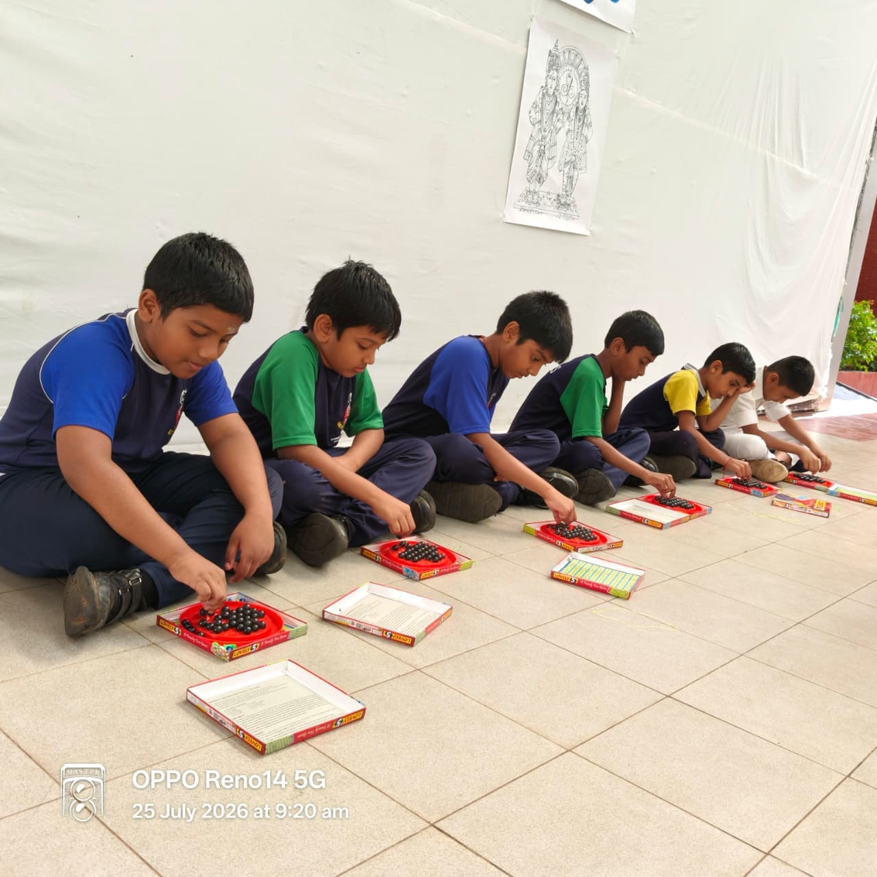 CBSE Inter-House Goli (Marbles) Competition for students of Classes III to V 