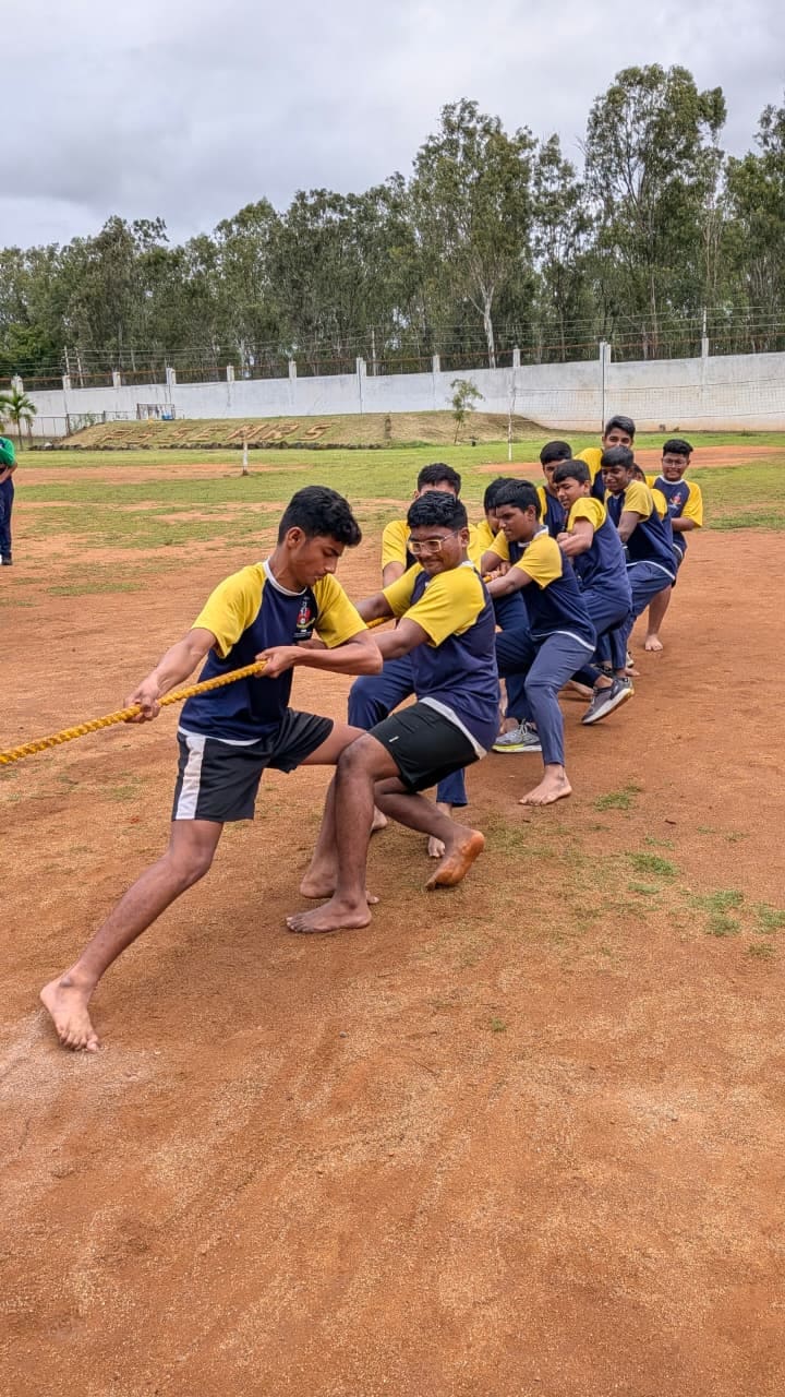 Inter-House Tug of War Competition for CBSE Boys & Girls (Classes IX–X) 