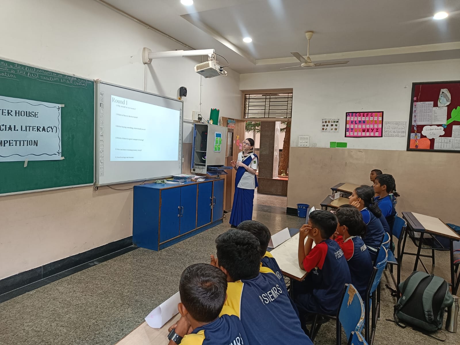 Inter-House Financial Literacy Quiz Competition for CBSE students of Classes III–V 