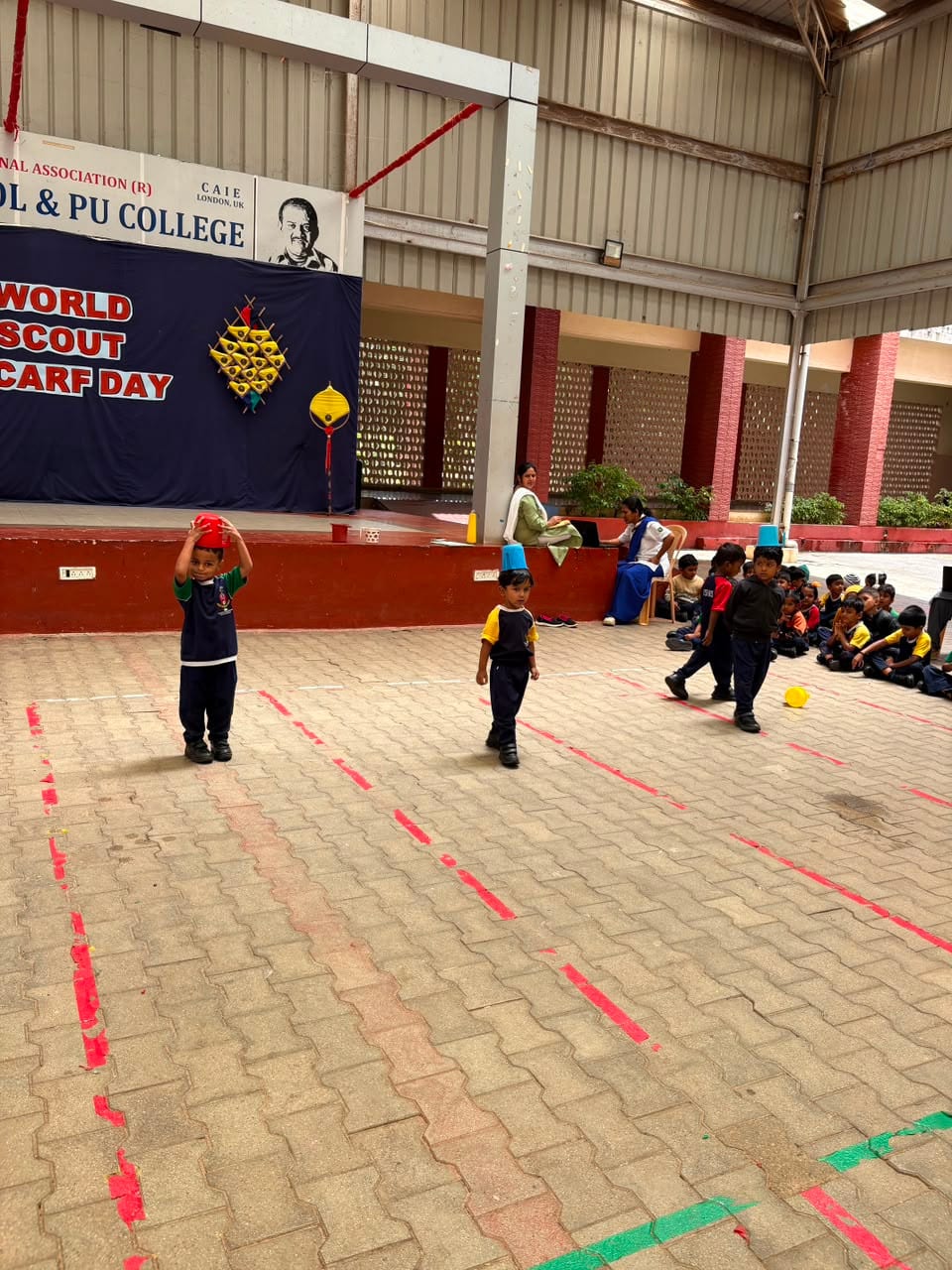  Inter-House Long Jump and Balancing Mug/Book Race Competitions for CBSE Boys and Girls (Nursery, LKG & UKG