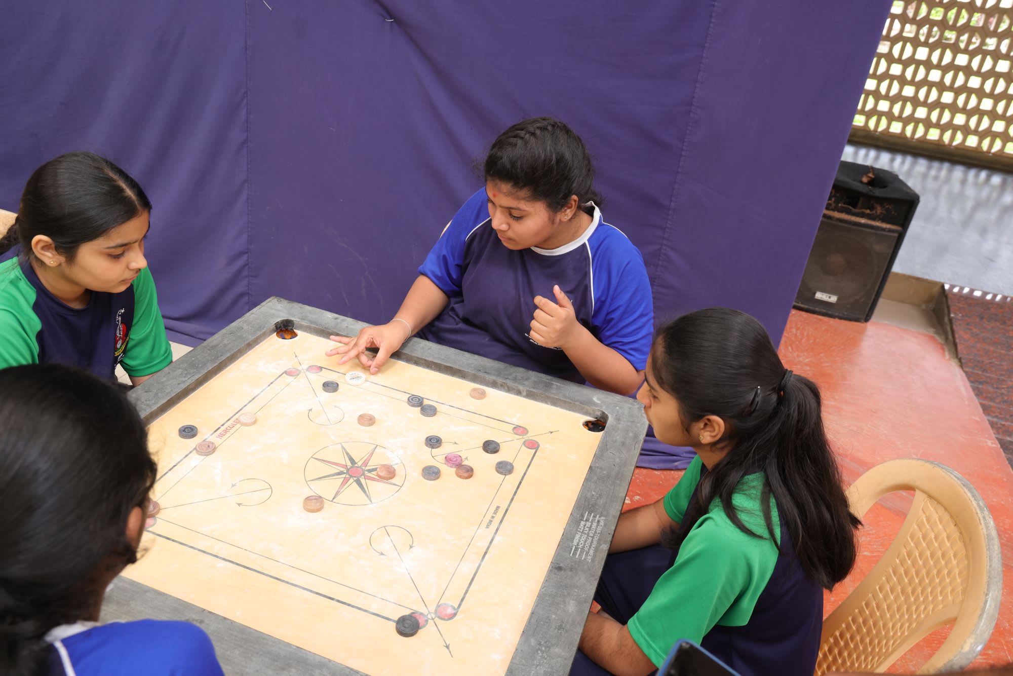 Inter-House Chess and Carrom Competitions for Girls of Classes IX and X