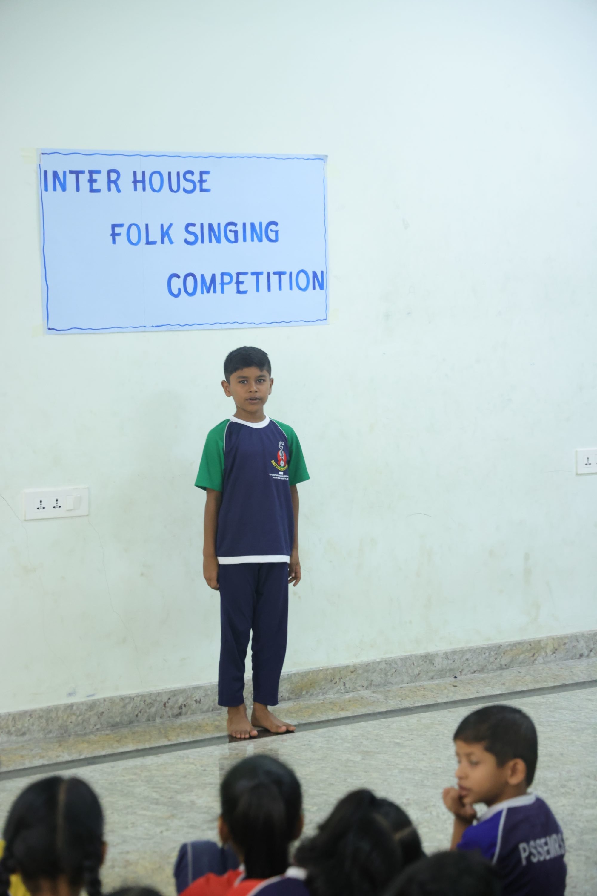 Inter-House Folk Singing Competition Classes I & II