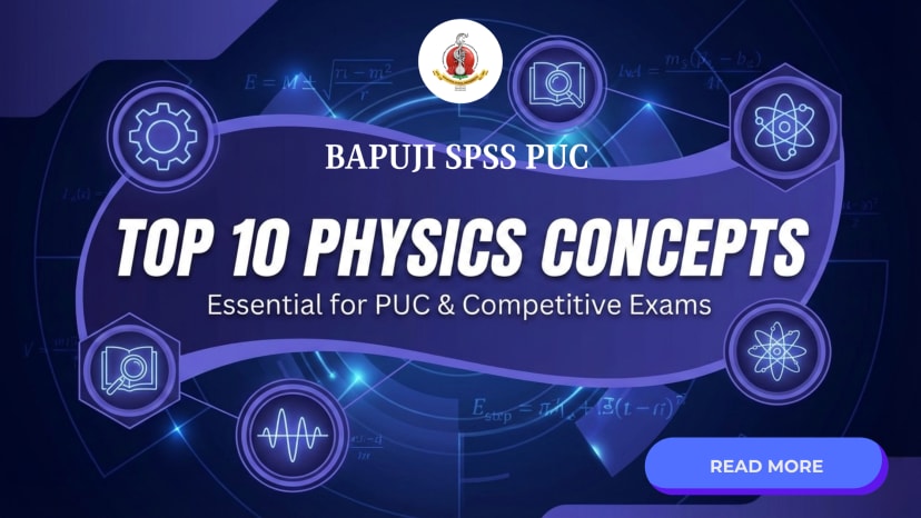 Top 10 Physics Concepts Every PUC Student Must Master