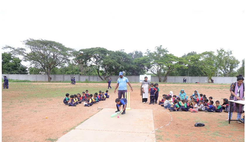 Cricket Batting Contest for Class I & II CBSE