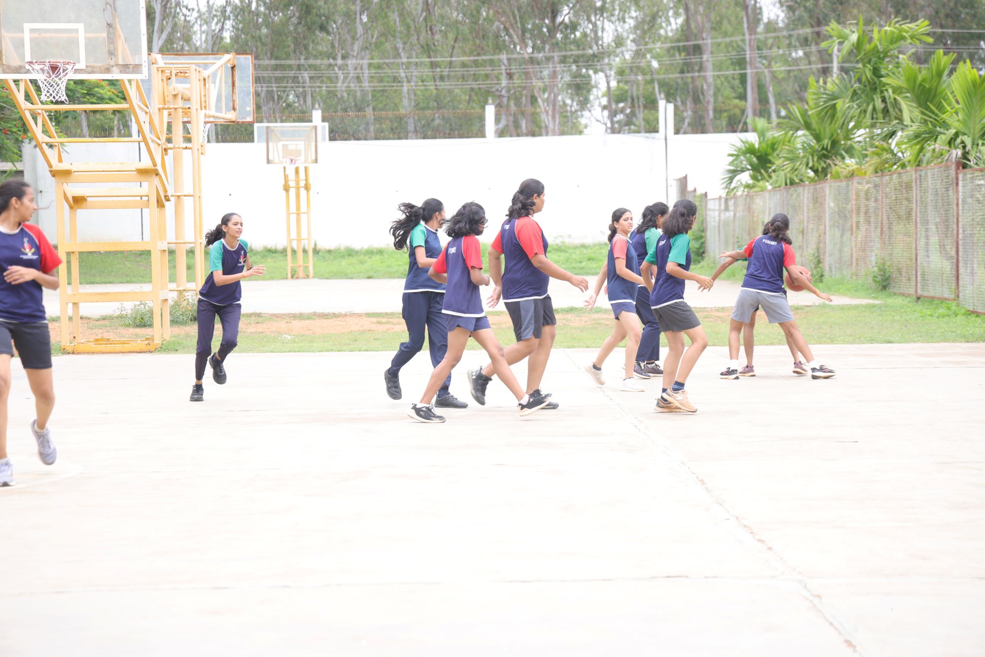 Inter-House Basketball Competition for CIE Girls (Classes VI–X)