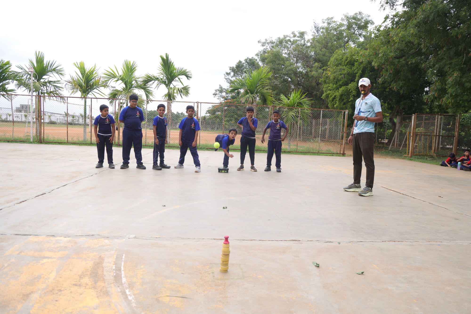 Inter-House Lagori Competition for CIE Boys (Classes I–V)