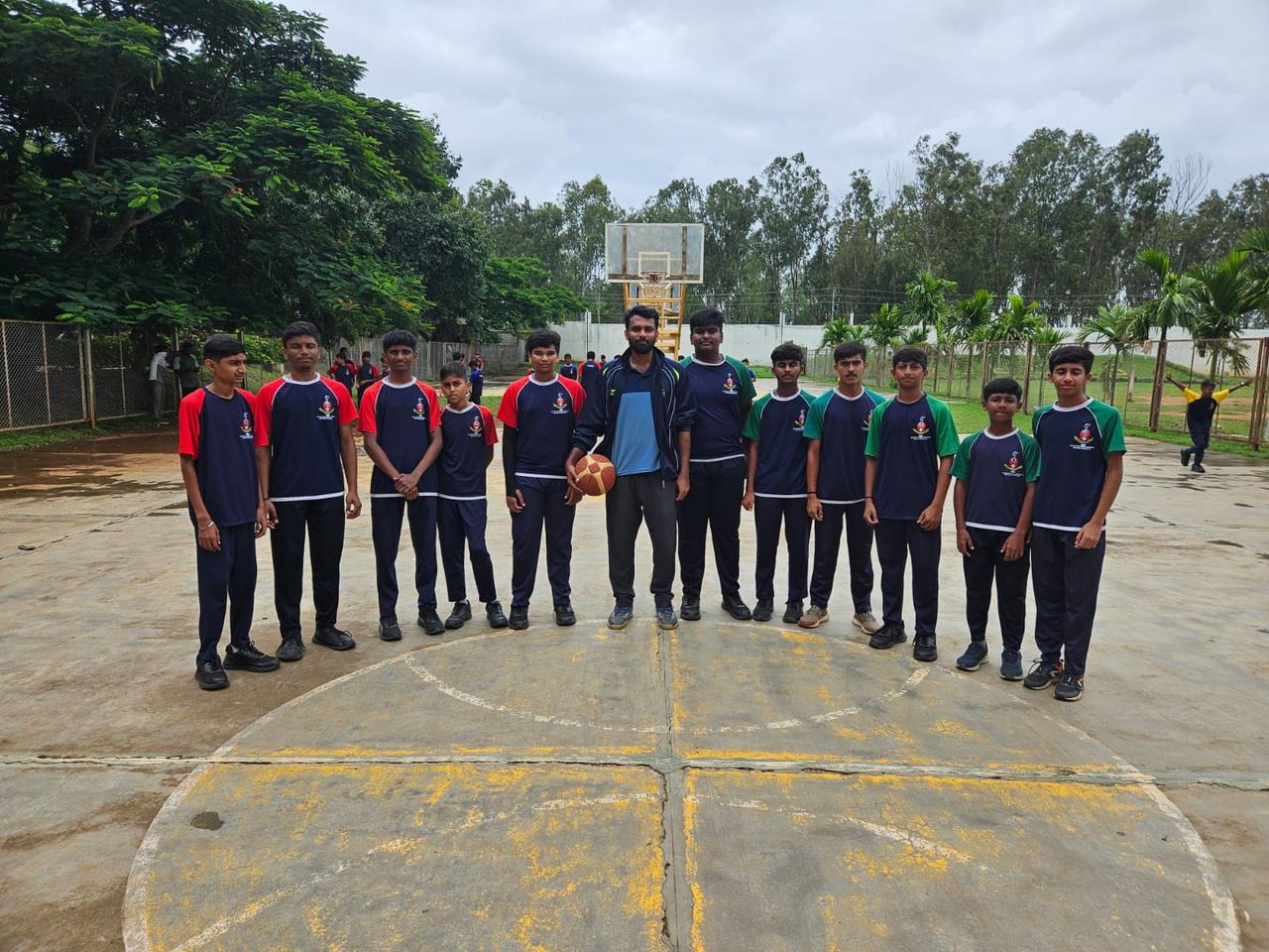 Inter-House Basketball Competition for CIE Boys Classes VI to X