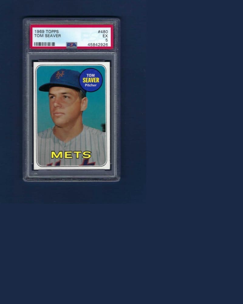 1969 Topps Tom Seaver #480 front