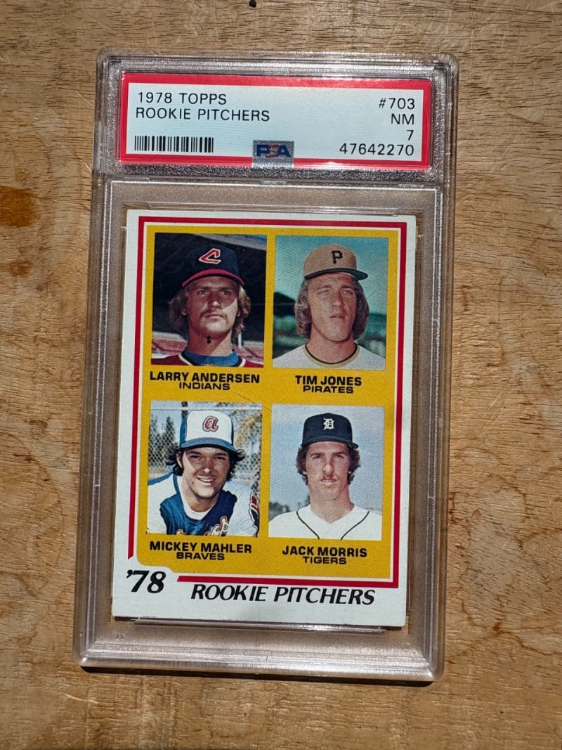 1978 Topps Jack Morris #703 front