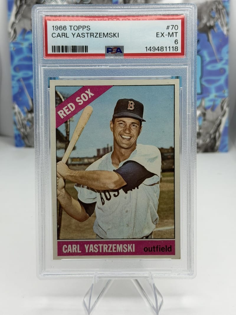 1966 Topps Carl Yastrzemski #70 front