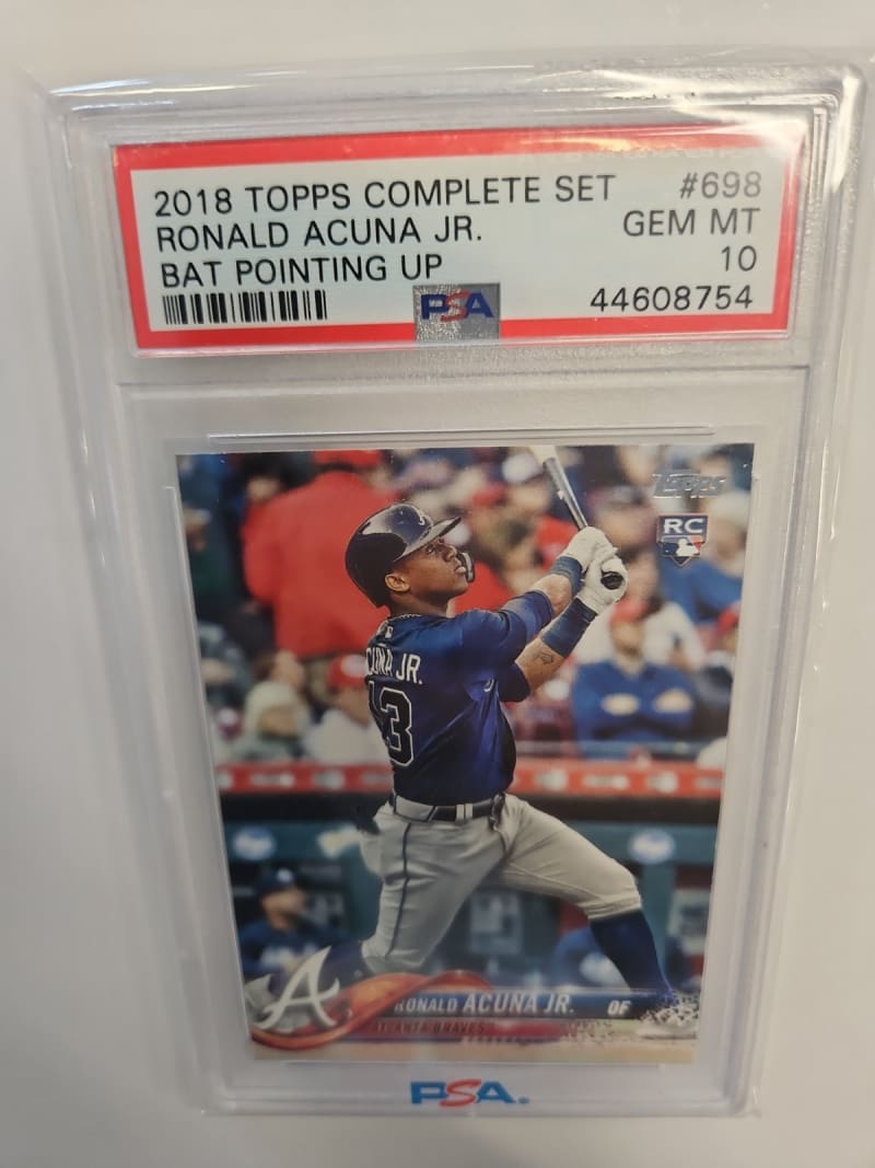 2018 Topps Ronald Acuña Jr. #698 front