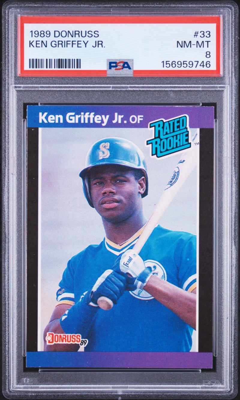 1989 Donruss Ken Griffey Jr. #33 front