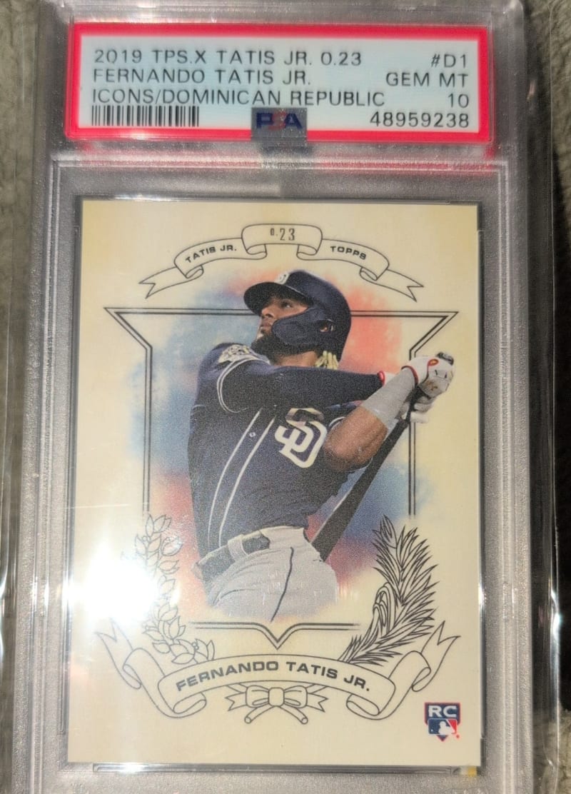 2019 Topps Fernando Tatis Jr. #410 front