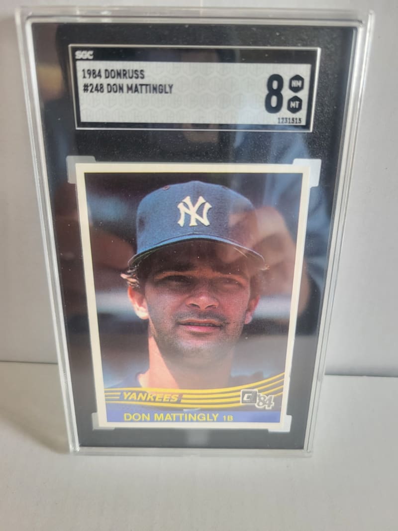 1984 Donruss Don Mattingly #248 front