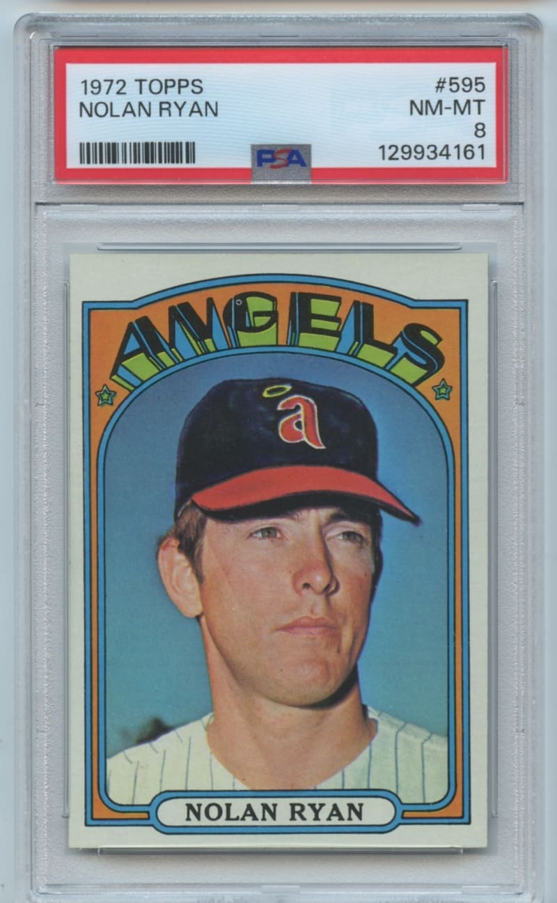 1972 Topps Nolan Ryan #595 front