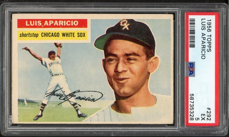 1956 Topps Luis Aparicio #292 front