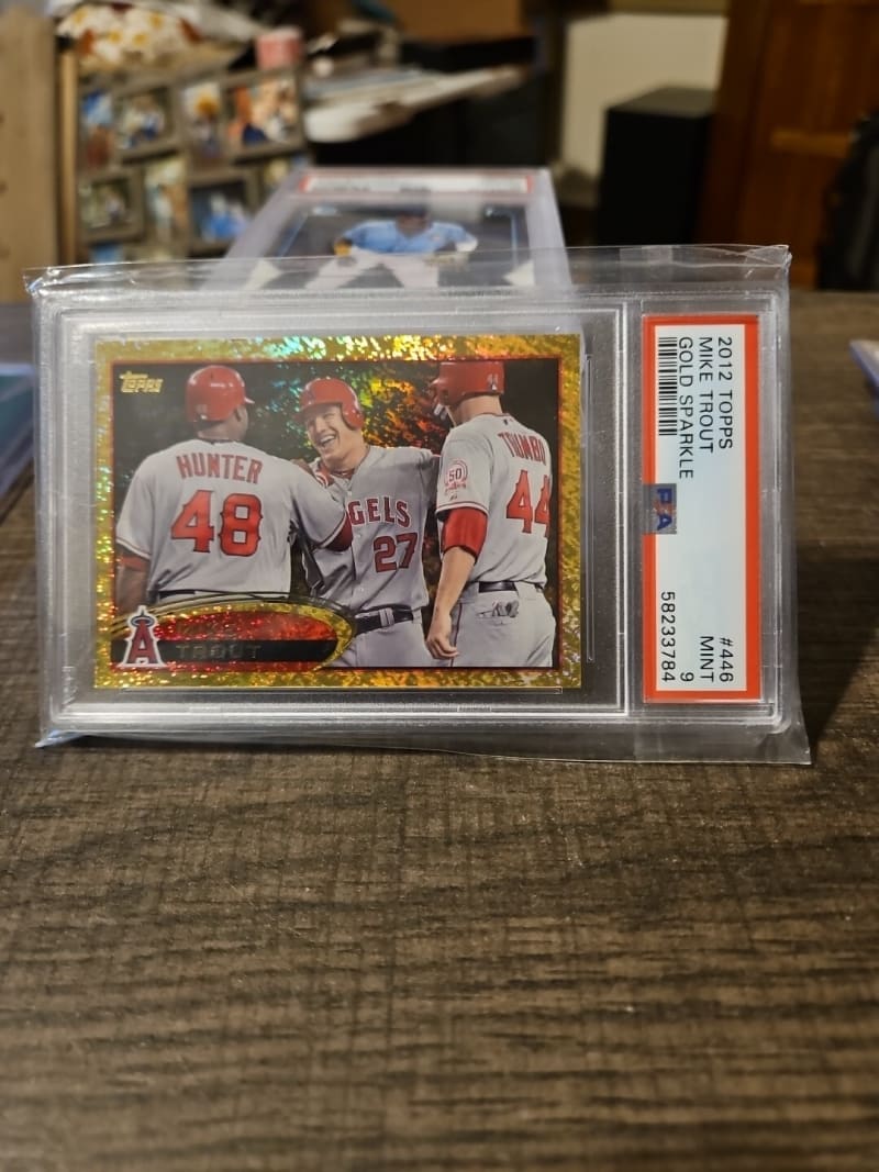 2012 Topps Mike Trout #446 front