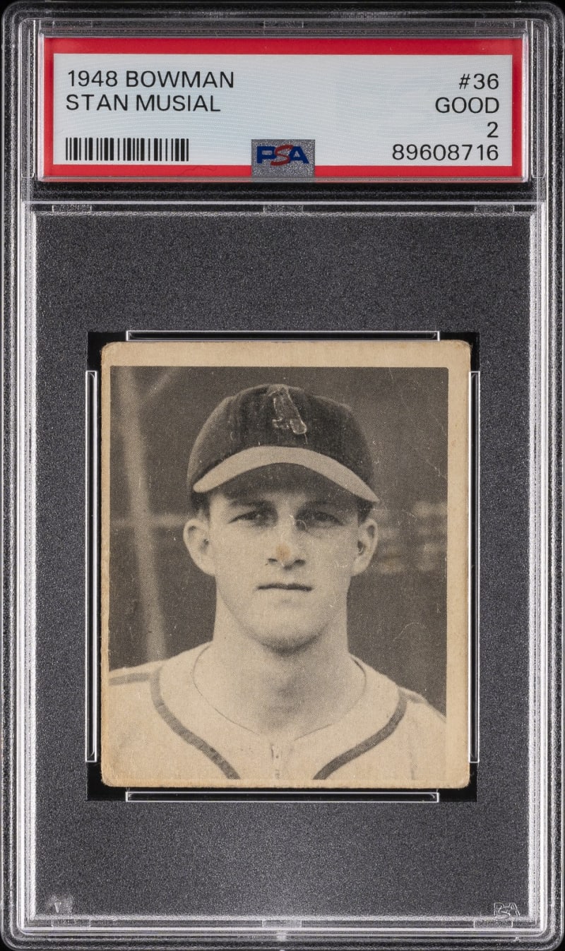 1948 Bowman Stan Musial #36 front