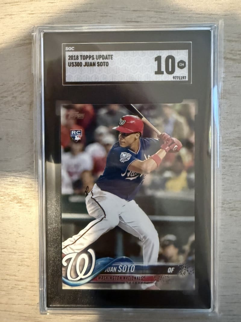 2018 Topps Update Juan Soto #US300 front