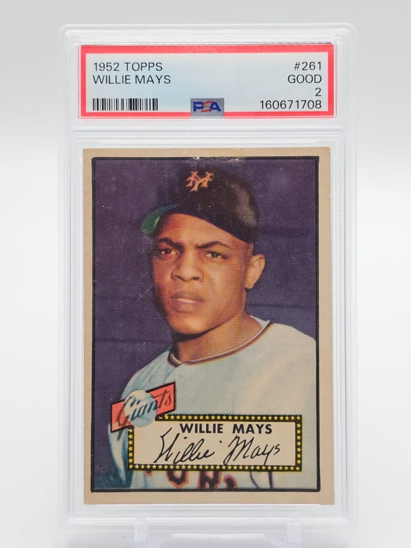 1952 Topps Willie Mays #261 front