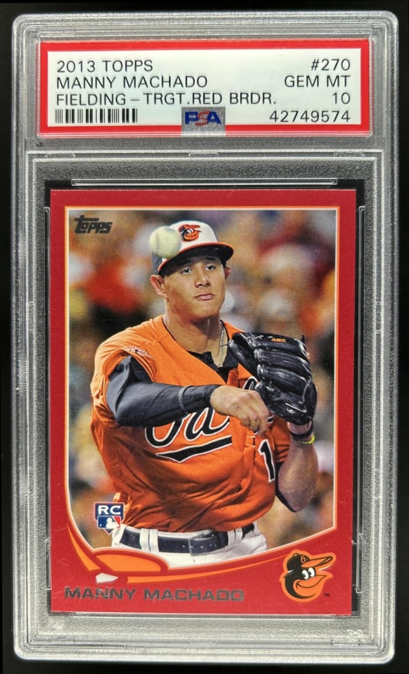 2013 Topps Manny Machado #270 front
