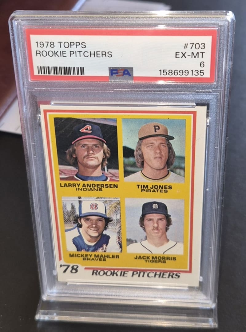 1978 Topps Jack Morris #703 front