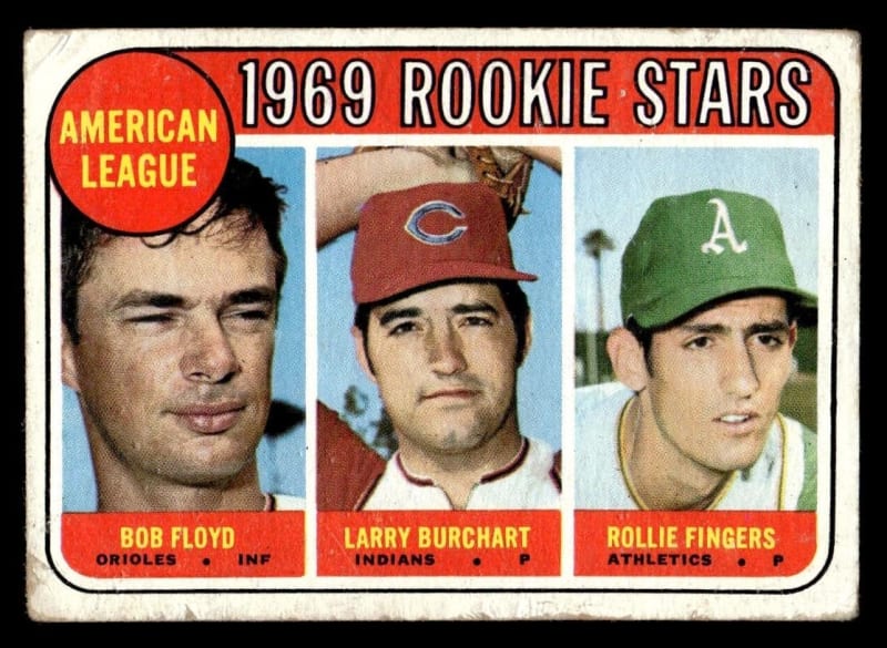 1969 Topps Rollie Fingers #597 front